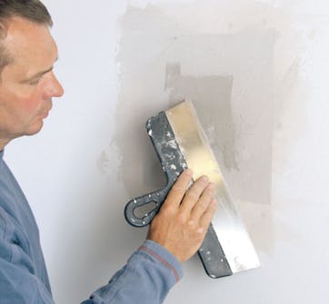 Reparasjonen sparkles nå med sandsparkel Reparasjonen sparkles nå med sandsparkel